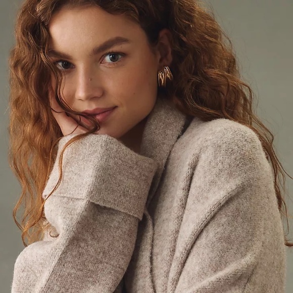 Anthropologie The Mariel Longline Cardigan Sweater - Picture 1 of 5